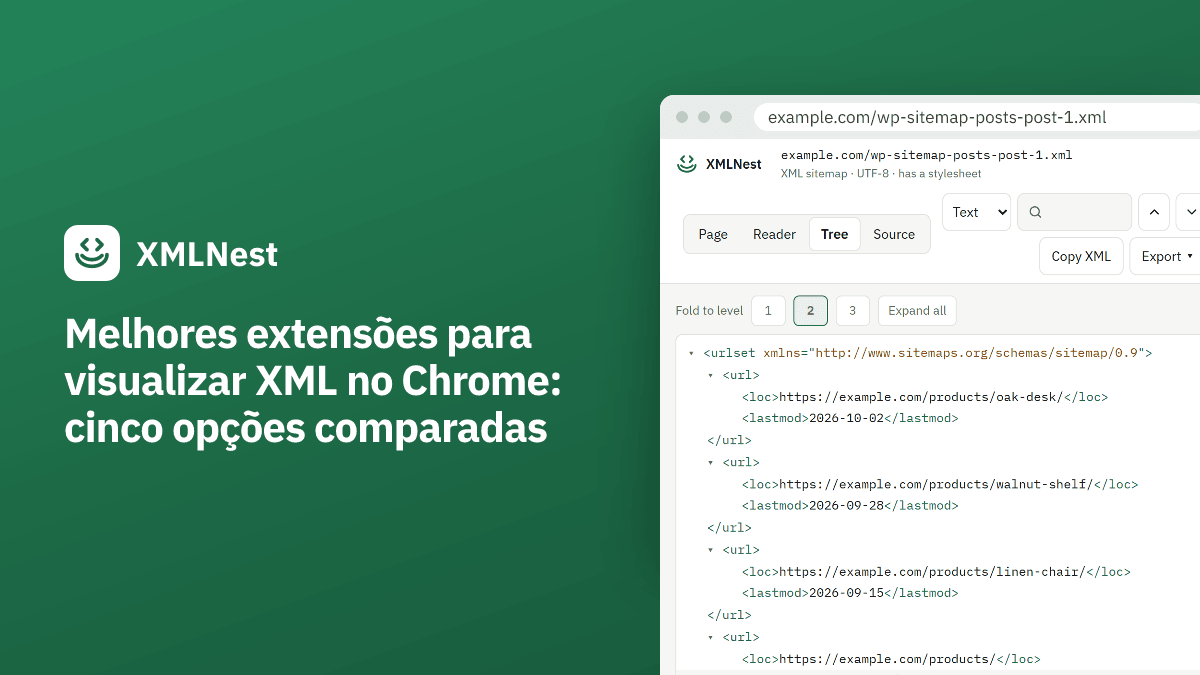 Melhores extensões para visualizar XML no Chrome: cinco opções comparadas